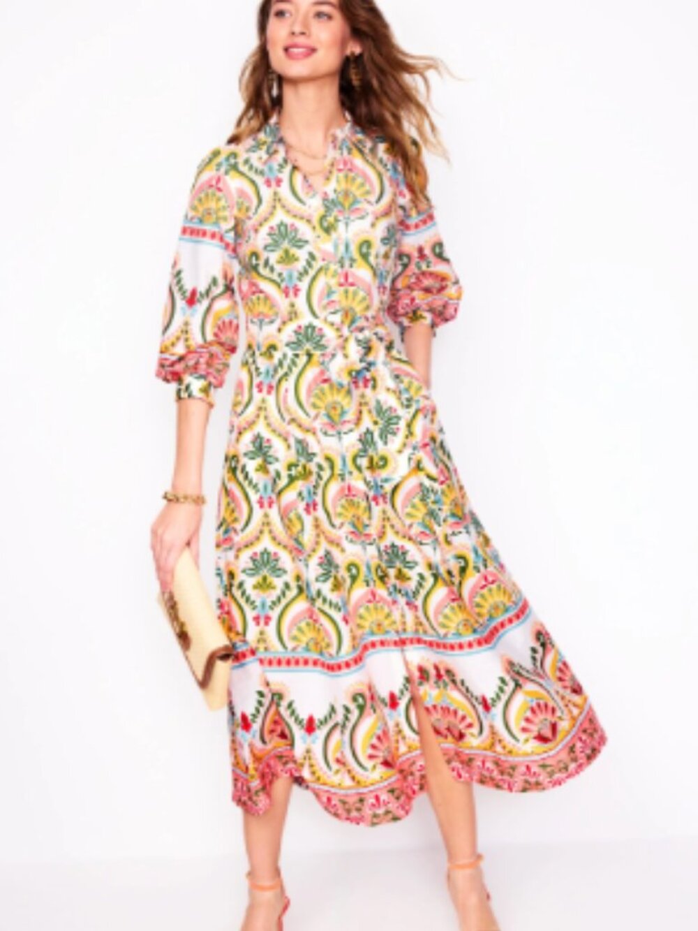 BODEN Clara Cotton Shirt Dress, Size 6 | NWT - Picture 2 of 12